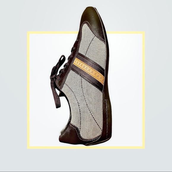 Mens Louis Vuitton shoes with  brown and Vachetta leather strip detailing. - Picture 6 of 11